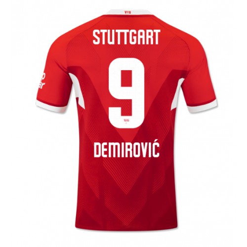 Fotbalové Dres Stuttgart Ermedin Demirovic #9 Venkovní 2024-25 Krátký Rukáv